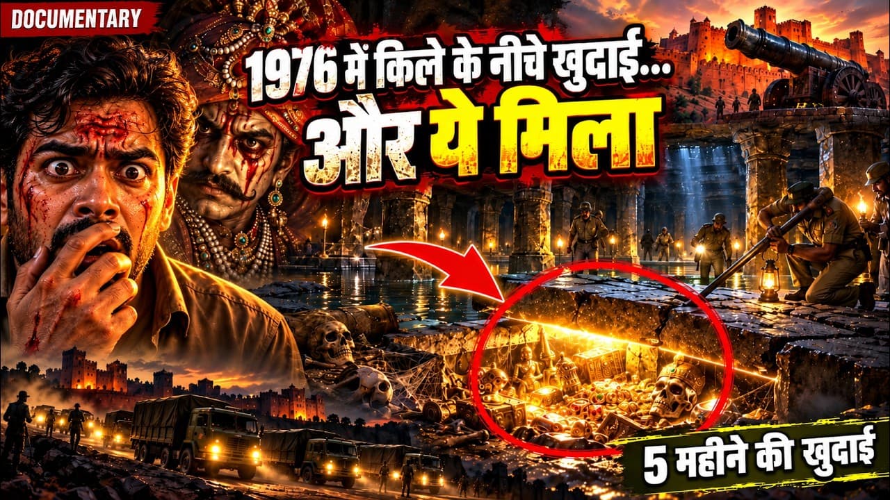 जयगढ़ किला 1976: सरकार ने महीनों तक क्या खोजा? — Story Factory Hindi documentary का thumbnail