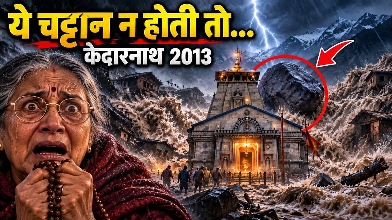 केदारनाथ आपदा 2013: सब बह गया, मंदिर कैसे बचा? — Story Factory Hindi documentary का thumbnail